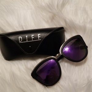 Limited Edition DIFF eyewear Rose sunglasses